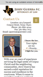 Mobile Screenshot of lawofficesofjerryguerra.com